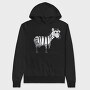Zebra Stripes, Hanorac Oversize Barbati (Unisex)