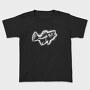 Realistic Catfish Monochromatic, Tricou Copii