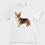 Realistic Corgi, Tricou Barbati (Unisex)