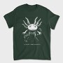 Realistic Hand Drawn Axolotl Change, Tricou Barbati (Unisex)
