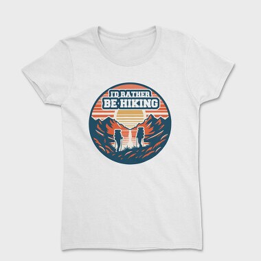 Retro Hiking Be Hiking Adventure, Tricou Femei