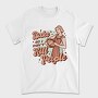 Retro Woman Baking Bake Kill Funny, Tricou Barbati (Unisex)