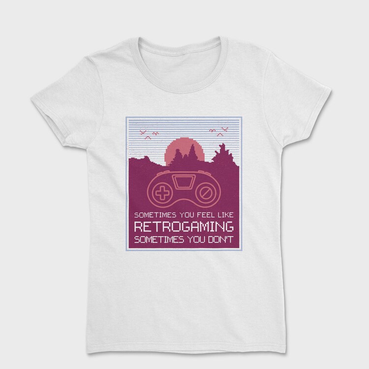 Retrogaming, Tricou Femei