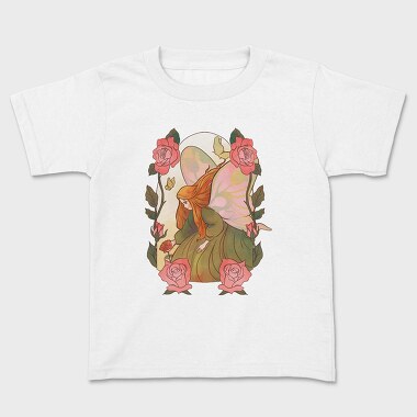 Rose Fairy Character Fairy Tale, Tricou Copii