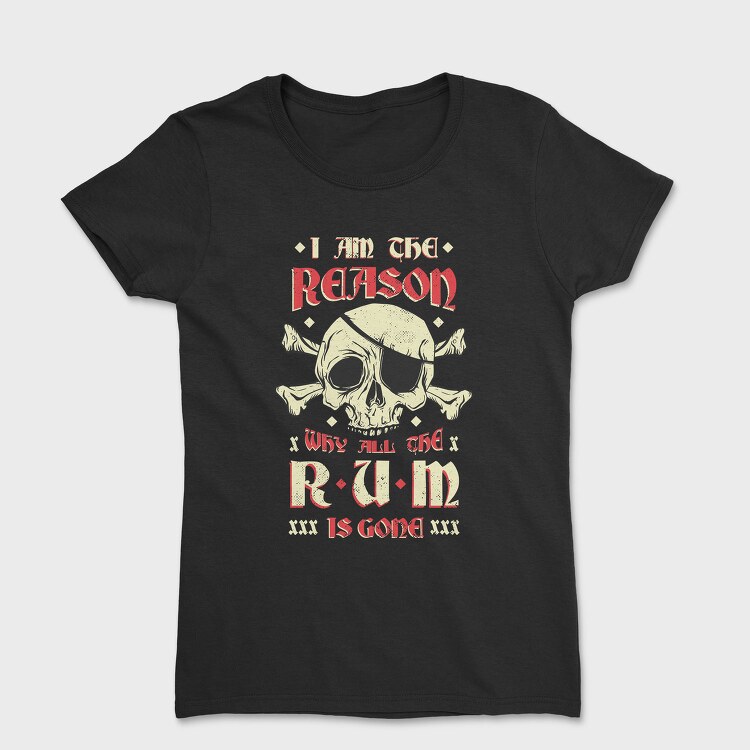 Rum Pirate, Tricou Femei