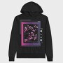 Sakura Tree Vaporwave, Hanorac Oversize Barbati (Unisex)