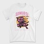 Samurai Instinct Cat, Tricou Barbati (Unisex)