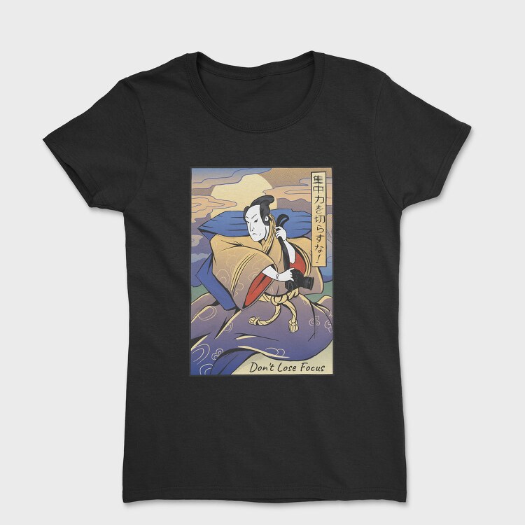 Samurai Photographer Ukiyo Focus, Tricou Femei