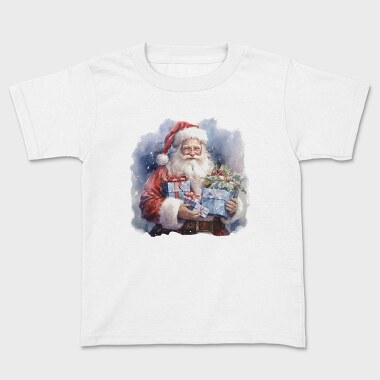 Santa Claus With Gifts, Tricou Copii