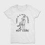 Sarcastic Fox I Don T Care, Tricou Femei