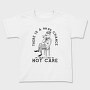 Sarcastic Fox I Don T Care, Tricou Copii