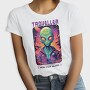 Colorful Alien Traveler Trend, Tricou Femei