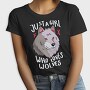 Girl Who Loves Wolves, Tricou Femei
