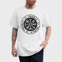 Vegvisir Compass To Valhalla, Tricou Barbati (Unisex)