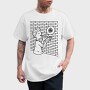 Man Talking To Wall, Tricou Barbati (Unisex)