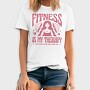 Fitness Is My Therapy Gym, Tricou Barbati (Unisex)