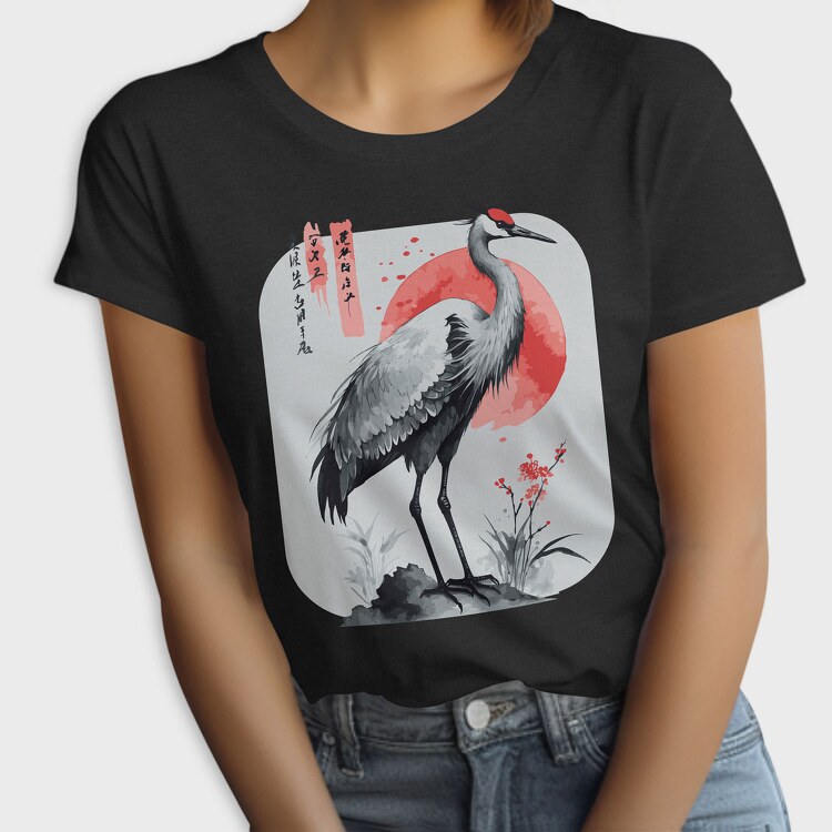 Watercolor Japan Style, Tricou Femei