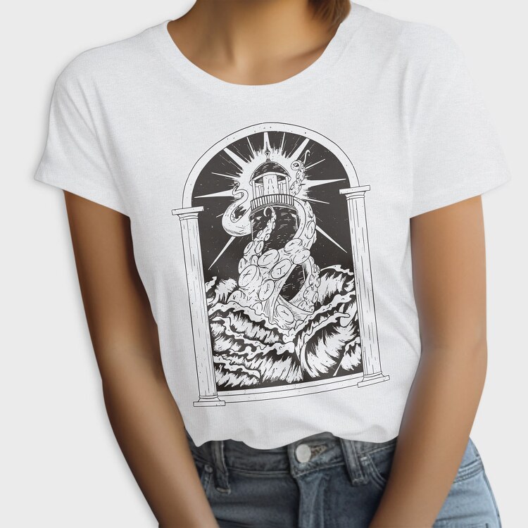 Lighthouse Kraken, Tricou Femei