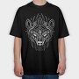 Viking Bear Odins, Tricou Oversize Barbati (Unisex)