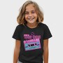Born in the 80 S Pink Cassette, Tricou Copii