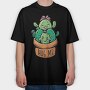 Cacti Hug, Tricou Oversize Barbati (Unisex)