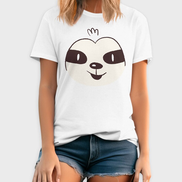 Sloth Face, Tricou Barbati (Unisex)