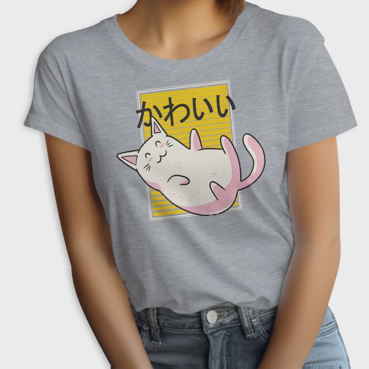 Kawaii Cat, Tricou Femei