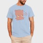 Kawaii Flap Jack Octopus, Tricou Barbati (Unisex)