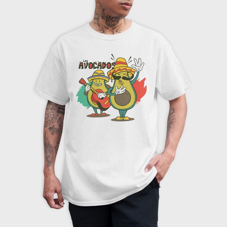 Mariachi Mexican Avocados, Tricou Barbati (Unisex)
