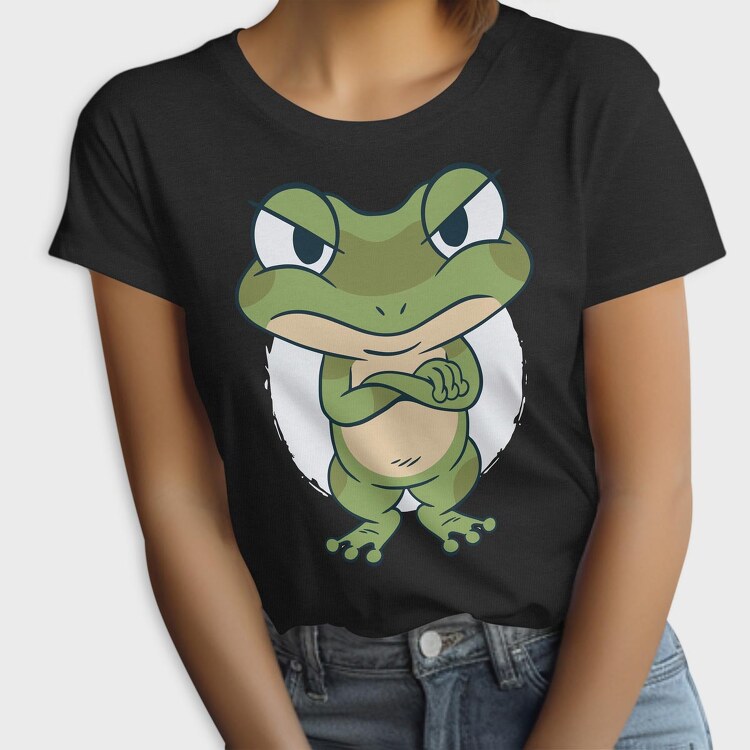 Frog Cartoon, Tricou Femei