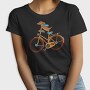 Dachshund Dog Bike, Tricou Femei
