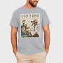 Vintage Mermaids And Pirate, Tricou Barbati (Unisex)