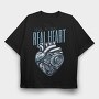 Mechanical Heart Anatomy Real Heart, Tricou Oversize Barbati (Unisex)