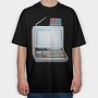 Old Computer Technology Code Fun, Tricou Oversize Barbati (Unisex)