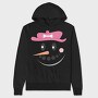 Snow Man Face 4, Hanorac Oversize Barbati (Unisex)
