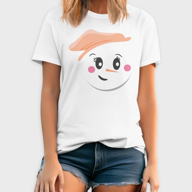 Snow Man Face 5, Tricou Barbati (Unisex)