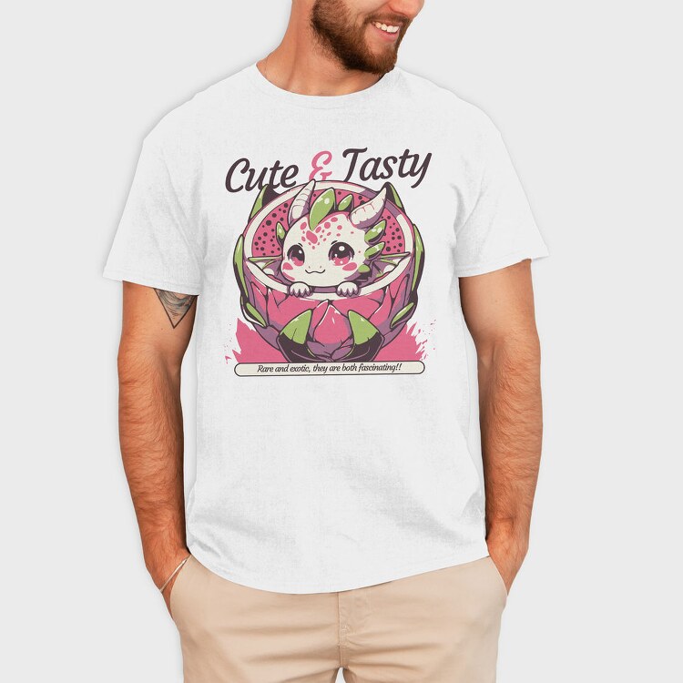 Cute Fantasy Dragon, Tricou Barbati (Unisex)