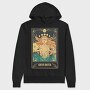 Green Witch Tarot Card, Hanorac Oversize Barbati (Unisex)