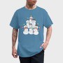 Snowman Tree, Tricou Barbati (Unisex)