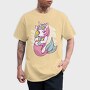 Mermaid Unicorn Sea Corn, Tricou Barbati (Unisex)