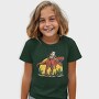 Opossum Riding T Rex Dinosaur, Tricou Copii