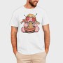 Voodoo Doll Eating Spaghetti, Tricou Barbati (Unisex)