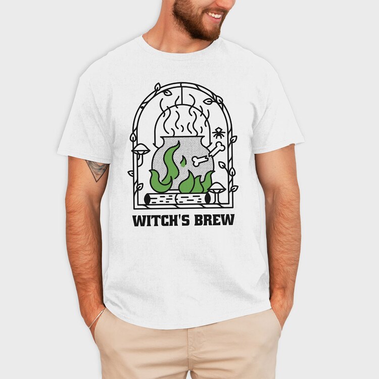 Witchs Brew, Tricou Barbati (Unisex)
