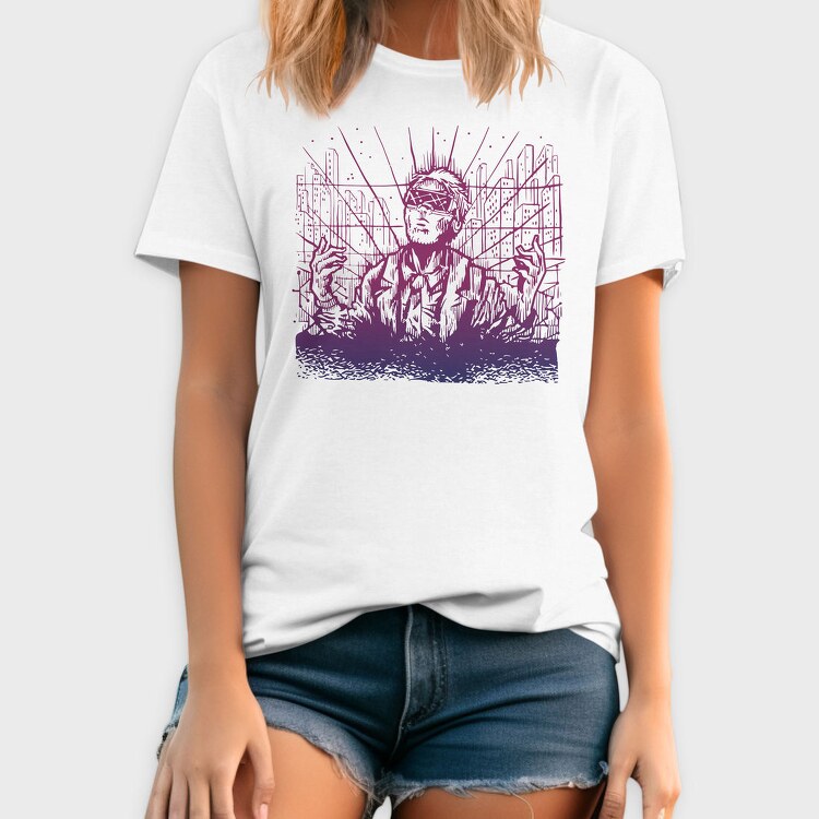 Vr City, Tricou Barbati (Unisex)