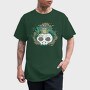 Wizard Frog Skull, Tricou Barbati (Unisex)
