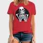 Waiting Skeleton Illustration 001, Tricou Barbati (Unisex)