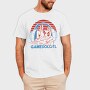 Axolotl With Joystick And Headphones Gamer, Tricou Barbati (Unisex)