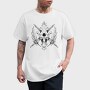 Wolf Skull And Swords, Tricou Barbati (Unisex)