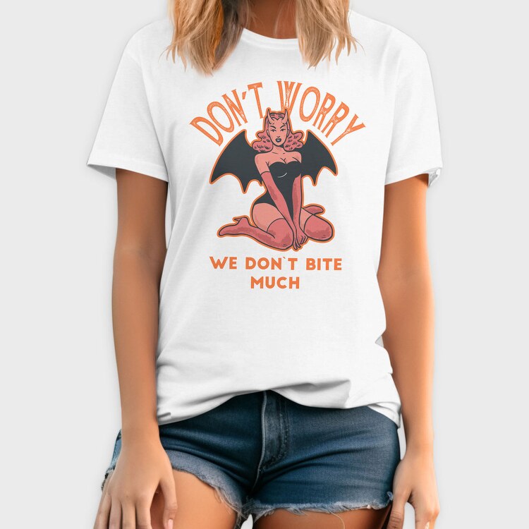 Dont Worry Devil, Tricou Barbati (Unisex)