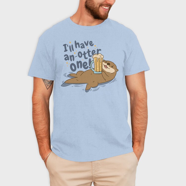 Otter Beer, Tricou Barbati (Unisex)